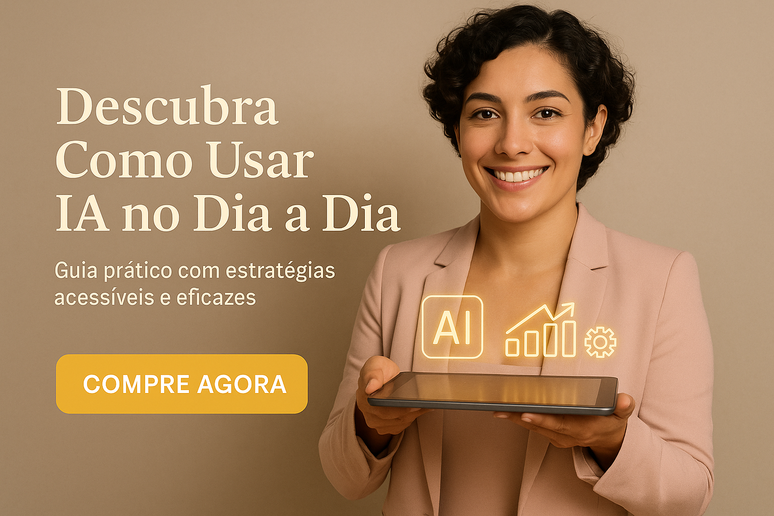 Banner sobre como usar IA no dia a dia