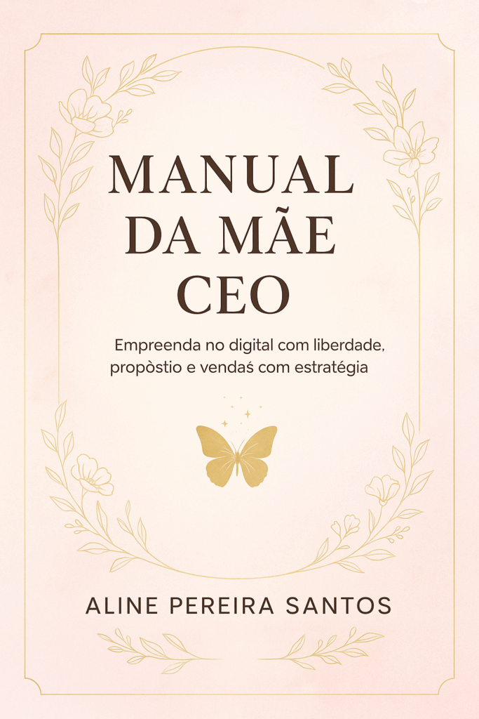 Capa do eBook Manual da Mãe CEO